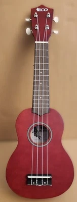 Ukelele iECO para Principiantes 4 Cuerdas con Estuche y Sintonizador Electrónico Foto 1 de 4