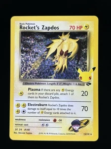 Rocket's Zapdos 15/132 Celebrations: Classic Collection Holo - Bild 1 von 2
