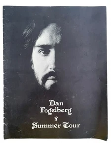 Folleto original de la gira de verano de Dan Fogelberg 1977 programa de la gira de conciertos - Imagen 1 de 14