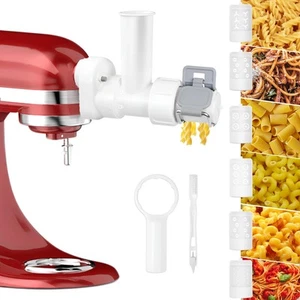 Gourmet 6 IN 1 Nudelmaschine Aufsatz für Kitchenaid Standmixer mit 6 verschiedenen... - Bild 1 von 8