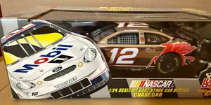NEW 1999 Jeremy Mayfield #12 Mobil 1 - Chrome Chase Car Issue # C5 - 1/24 - Picture 1 of 5