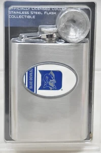 Duke University Blue Devils NCAA Stainless Steel Hip Flask 6 oz - Picture 1 of 1