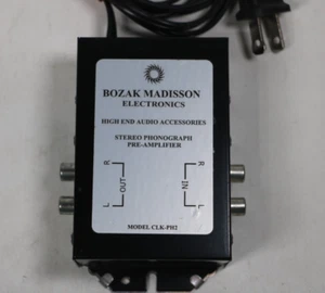 NEW BOZAK Turntable Phono Preamp Pre Amp Record Player Vinyl LP Album Amplifier - Picture 1 of 8