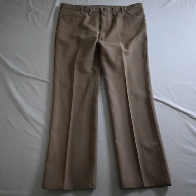 Pantalones de mezclilla Wrangler 44x32 caqui Rockabilly Wrancher 82TN corte bota Foto 1 de 4