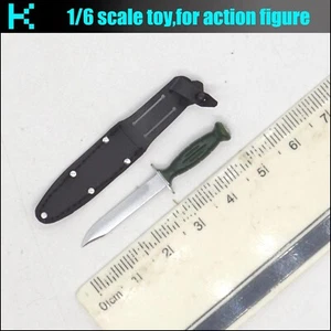 CUCHILLO DE COMBATE A17-30 ESCALA 1/6 DAMTOYS 78087 Federación Rusa Spetsnaz mvd-NR-43 - Imagen 1 de 3