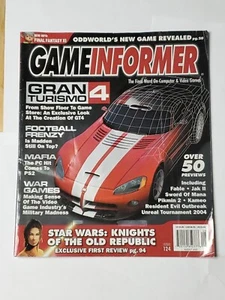 Vintage Game Informer Gaming Magazine Gran Turismo 4 Star Wars 124 2003 - Picture 1 of 16