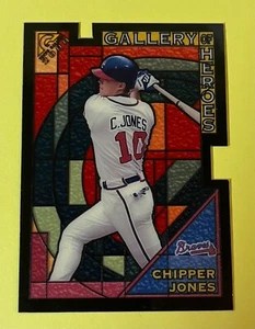 Topps Gallery of Heroes #GH2 2000 Chipper Jones - Atlanta Braves - Imagen 1 de 1