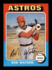 1975 Topps #227 Bob Watson   NM/NM+ X2894703