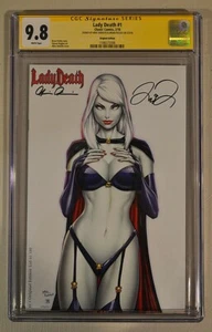 LADY DEATH ORIGINAL EDITION JESSE JAMES EXCLUSIVE LTD 100 CGC SS 9.8 DEBALFO - Picture 1 of 1