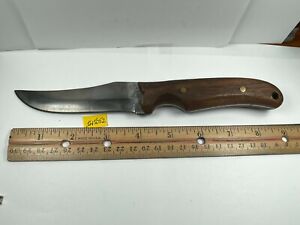 Bowie Knife JP stamped on 4" long blade Walnut Handle  IN5052
