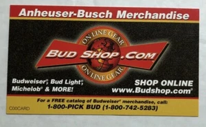 Business Card Anheuser-Busch Merchandise  - Picture 1 of 1