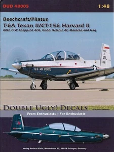 DUD4855 Calcomanías Doble Feas 1:48 Beechcraft T-6 Texan II / CT-152 Harvard II - Imagen 1 de 8