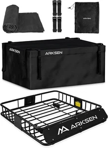 43 x 39 x 6 Inch Universal 150LB Heavy Duty Roof Rack Cargo Fit For SUV, Truck - Picture 1 of 7