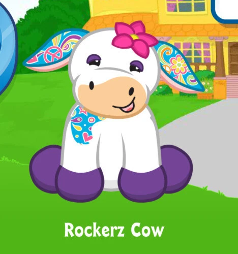 Webkinz Classic Rockerz Cow CODE ONLY - Image 1 of 1