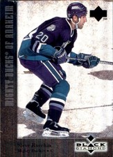 1996-97 Upper Deck Black Diamond #20 Steve Rucchin ANAHEIM MIGHTY DUCKS
