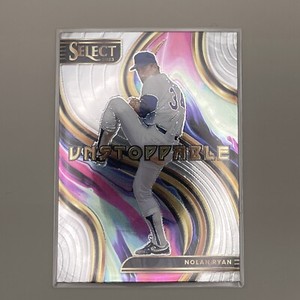2023 Panini Select Unstoppable #SU20 Nolan Ryan Rangers