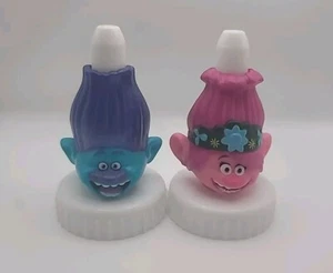 Good 2 Grow Trolls Set Poppy Branch Juice Bottle Toppers - Picture 1 of 4