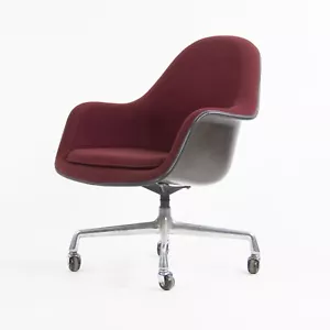 Museum Quality 1985 Eames Herman Miller EC175 Upholstered Fiberglass Shell Chair - Picture 1 of 12