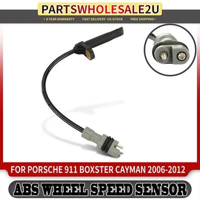 Sensor de velocidad de rueda ABS delantero o trasero para Porsche 911 2005-2013 Cayman 2006-2012 Foto 1 de 4