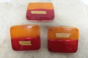 3 NOS CARELLO TAILLIGHT LENSES FIAT 625 MAGIRUS 170 190 260 UNIC # 12.040.715 - Bild 1 von 4