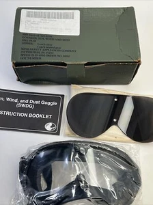 Goggles Sun, Wind, Dust Clear & Gray Lenes, NSN 8465-01-328-8268 - Picture 1 of 7