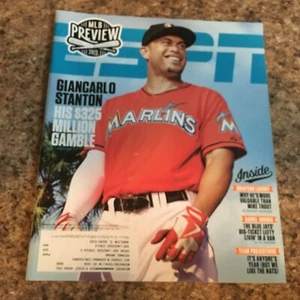 ESPN Magazin Post Etikett Giancarlo Stanton Miami Marlins Yankees 30. März 2015 - Bild 1 von 1