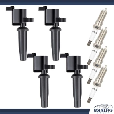 For Ford Focus 2.0L 2005-2011 Escape 2.3L 2005-2008 Ignition Coils & Spark Plugs - Imagem 1 de 4
