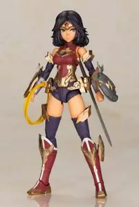 DC Comics Cross Frame Girl Model Kit Wonder Woman Fumikane Shimada Ver. - Picture 1 of 6