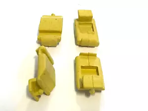 Lock Protection for Door lock Set 4x Fuse Clips for Mercedes W123 240D 280E 300D - Picture 1 of 2