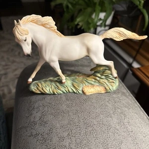 Vintage Franklin Mint Great Horses of the World Porcelain Camargue - Picture 1 of 11