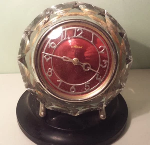 MAJAK MAYAK SOVIET USSR CCCP RUSSIA CLOCK RARE LUXURY NOT JANTAR MOLNIJA - Picture 1 of 6