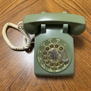 Vintage Green Western Electric Rotary Telephone - Untested Condition  - Picture 1 of 18