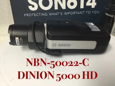 Bosch NBN-50022-C DINION 5000 HD Security IP Color Camera W/2.8-12mm 2MP TESTED! - Image 1 of 4