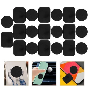 Magnetic Navigation Bracket Smartphone Holder Car Mount Discs Small Metal Plate - Photo 1 sur 12