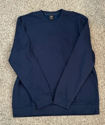 Oakley Navy XXL Relax Crew Sweatshirt 2.0. NEW. F0A404846 Pullover. - Image 1 of 4