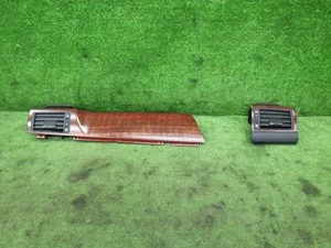 JDM 2008 Toyota Crown GRS200 OEM Dual Dash A/C Vent Set Wood Panel - Picture 1 of 10