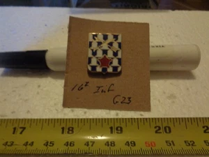 16th Infantry G23 Unidad Cresta, DI, DUI (DRAW#BD) - Imagen 1 de 1