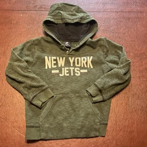 New York Jets Football NFL Team Apparel Youth Hoodie Size Large 7 - Picture 1 of 7