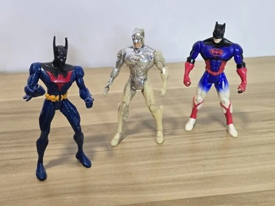 Paquete de figuras de acción Batman Kenner de colección x3 5" hoja balística Snowtracker Ect Foto 1 de 4