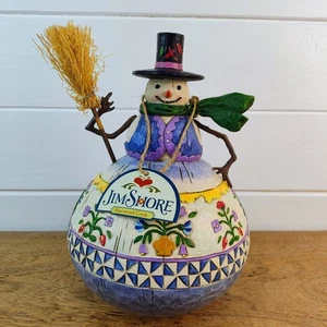 Jim Shore 2006 A Jolly Happy Soul Schneemann Heartwood Creek Weihnachten Roly Poly - Bild 1 von 10