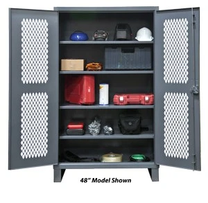 Durham HDCV246078-4S95, 12G Armario de Almacenamiento Ventilado Bloqueable, 60"x24"x78" Foto 1 de 1