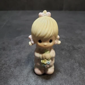 Precious Moments Flower Girl E-2835 1983 Retired - Picture 1 of 9