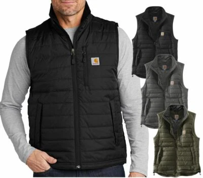 Chaleco Carhartt Gilliam para hombre invierno aislado acolchado protector de lluvia Foto 1 de 2