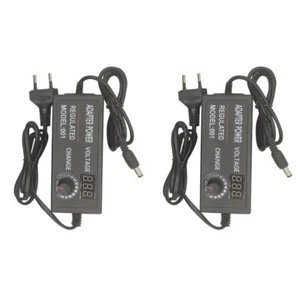 Netzteil 110-240V Eingang Digital Display Einstellbar Power Adapter Für Hause - Bild 1 von 12