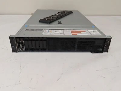 Dell PowerEdge R740 2x Gold 6132 2.6GHz 128gb H740p 2x 240gb SSD 2x 750w Bezel - Image 1 of 4