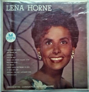 LENA HORNE - 1958 VERY GOOD PLUS 33 rpm LP TOPS L1502 - Picture 1 of 6