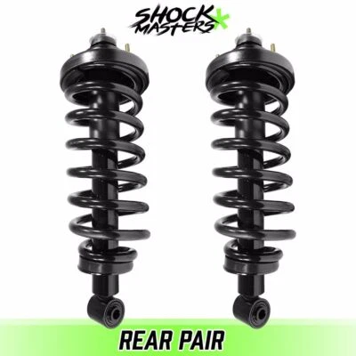 Rear Pair Complete Struts Coil Springs for 2006-2010 Mercury Mountaineer Foto 1 de 4