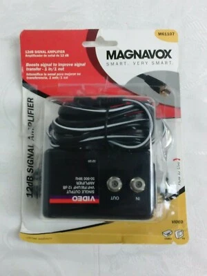 Magnavox Signal Amplifier 1 Output M61107 New In Package - Image 1 of 4