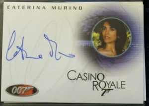 2007 komplett James Bond A78 Caterina Murino als Solange Autogramm - Bild 1 von 3