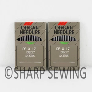 20 ORGAN 135X17 #11 WALKING FOOT SEWING MACHINE NEEDLES DPX17 DIX3 - Picture 1 of 1